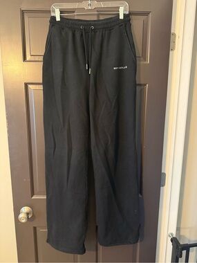 Sky Dolls Small Long Tall Black Drawstring Sweatpants Small Long ST